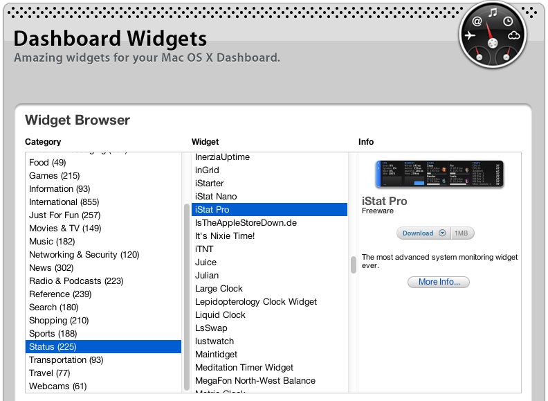 best widgets to download for mac osx